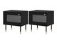 Natbordssæt Feletri 107 (Sort)