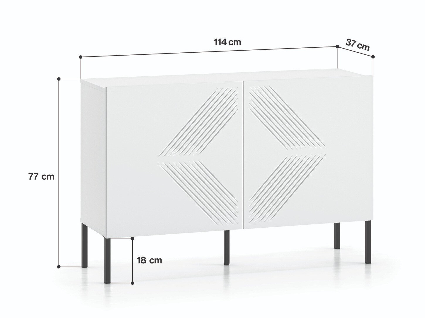 Skænk Dorferi 104 (Sort)