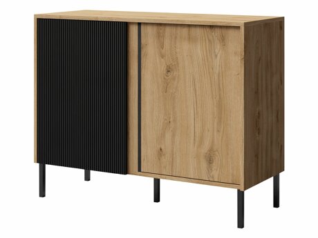 Skænk Lumiri 103 (Egetræ + Sort)