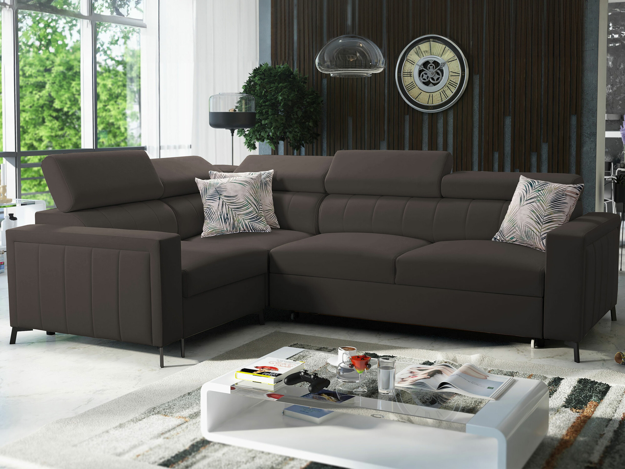 Hjørnesofa Sarasota 149 (Mono 234 + Botanical 36)