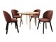 Spisestuesæt Racine 136 (Brun)