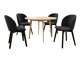 Spisestuesæt Racine 136 (Brun)