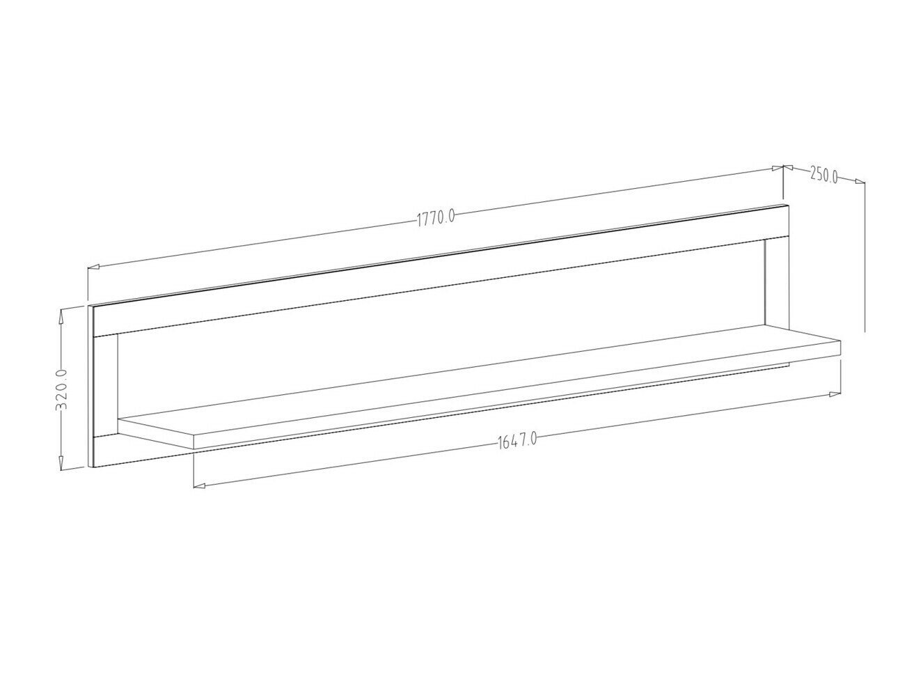 Vægreol Tolnue 100 (Mørkegrøn)