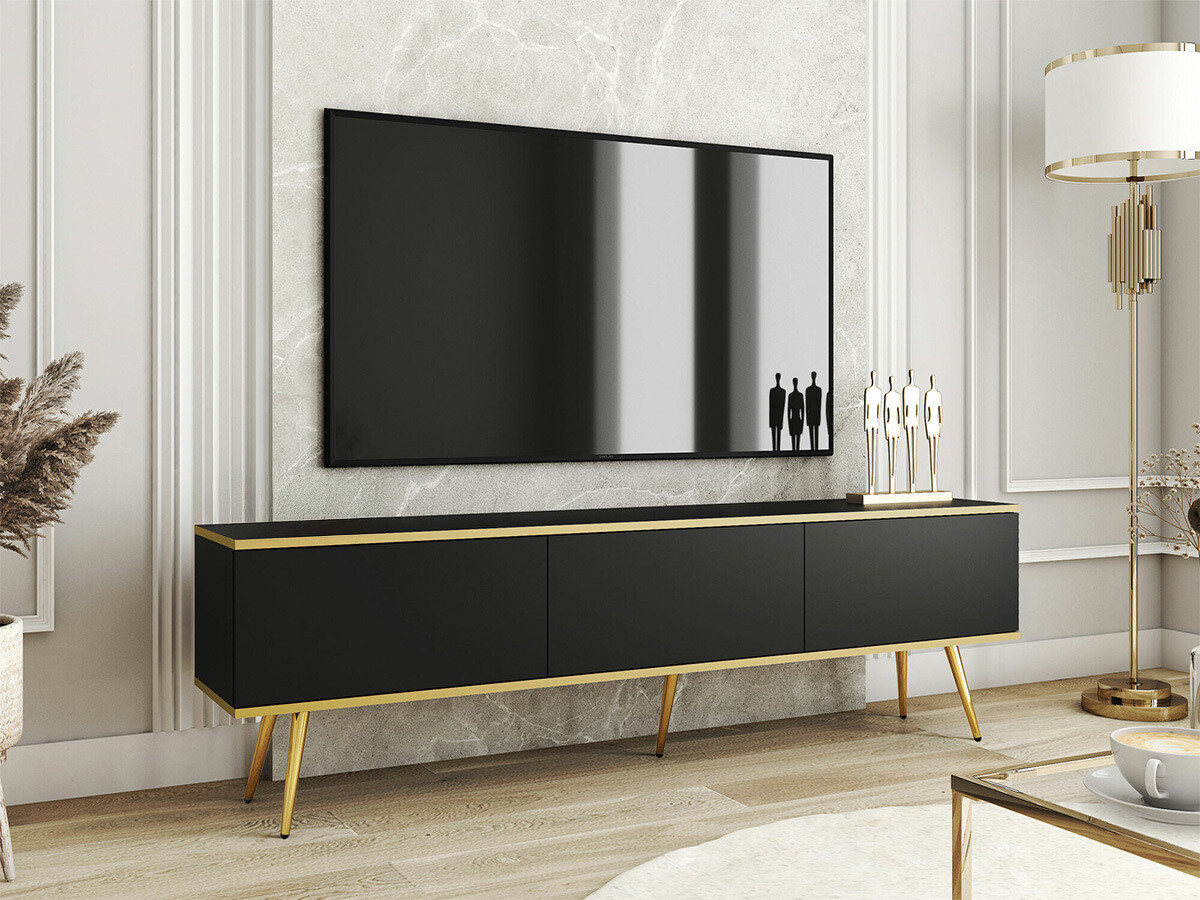 TV-bord Princal II (Sort)