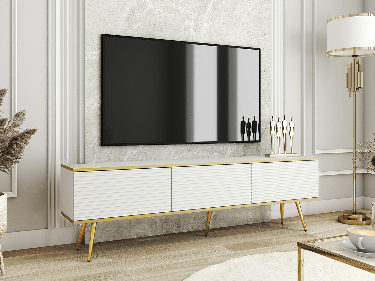 TV-bord Princal III (Hvid)