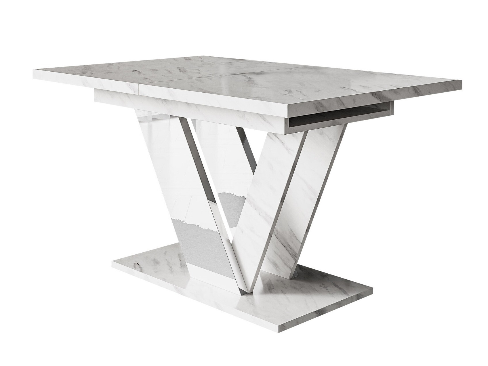 Bord Violium (Hvid marmor)