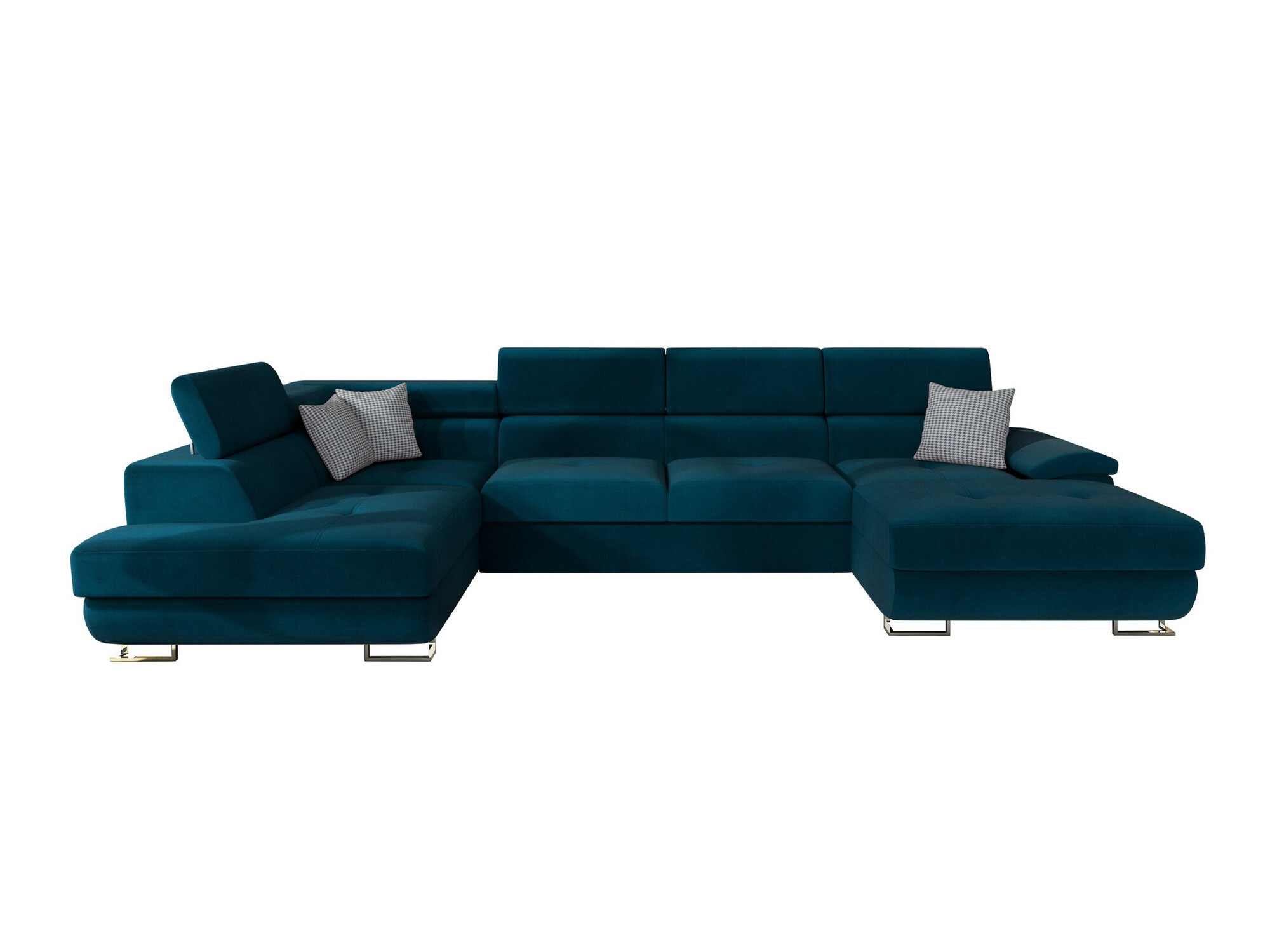 Hjørnesofa Comfivo Ruta V (Venus Velvet 2911 + Kenia 796)
