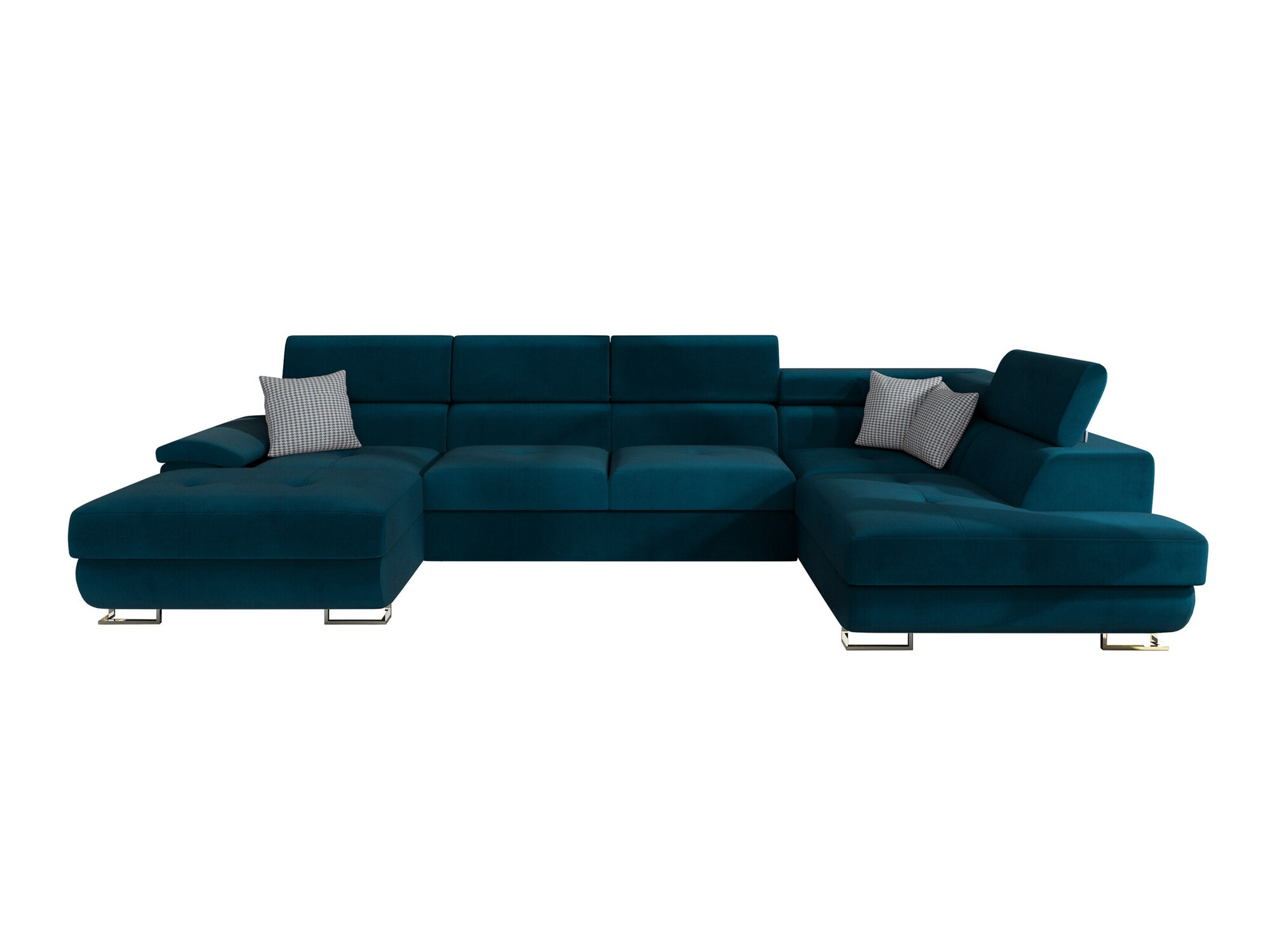 Hjørnesofa Comfivo Ruta V (Venus Velvet 2911 + Kenia 796)