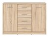 Kommode Novsore 118 (Sonoma eg)