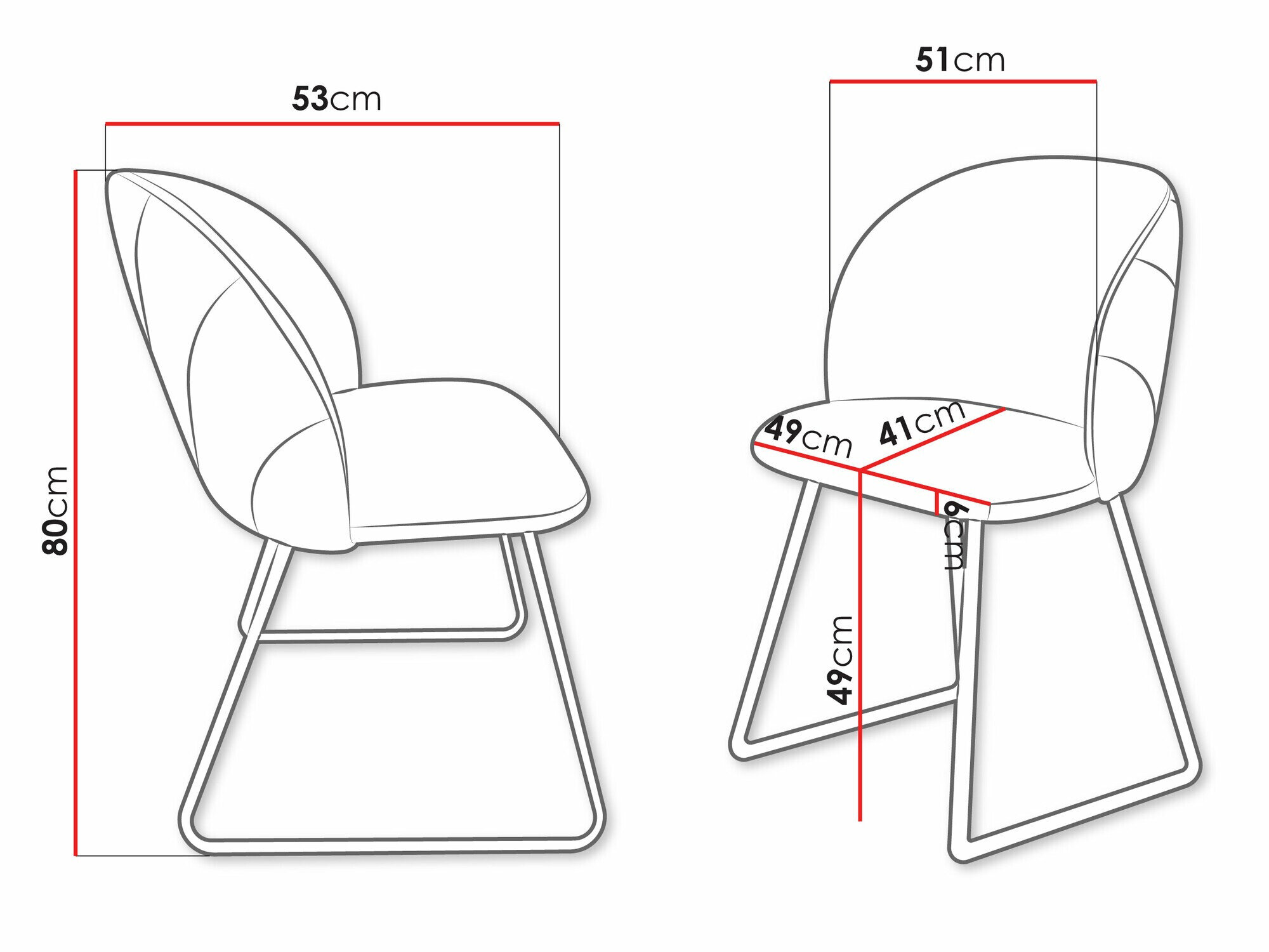 Stol Sparks 202 (Kongelig fløjl 03)