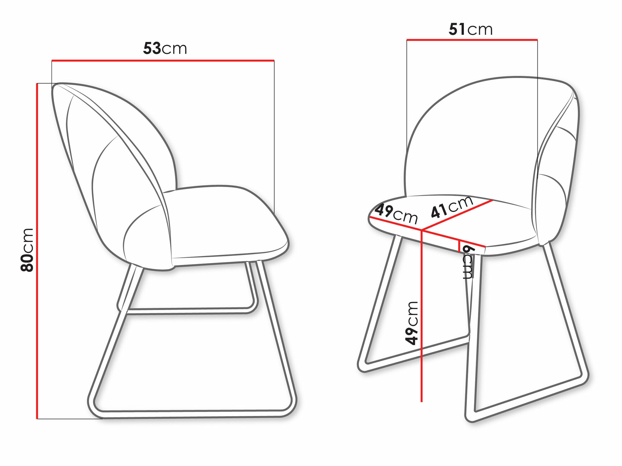 Stol Sparks 202 (Kongelig fløjl 10)