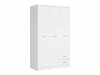 Garderobeskab Novsore 134 (Hvid)