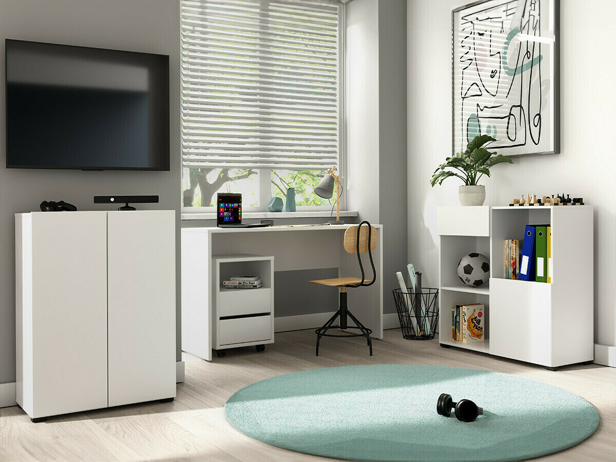 Skrivebord Austin 347 (Hvid)