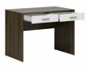 Skrivebord Novsore 109 (Mørk eg + Hvid)