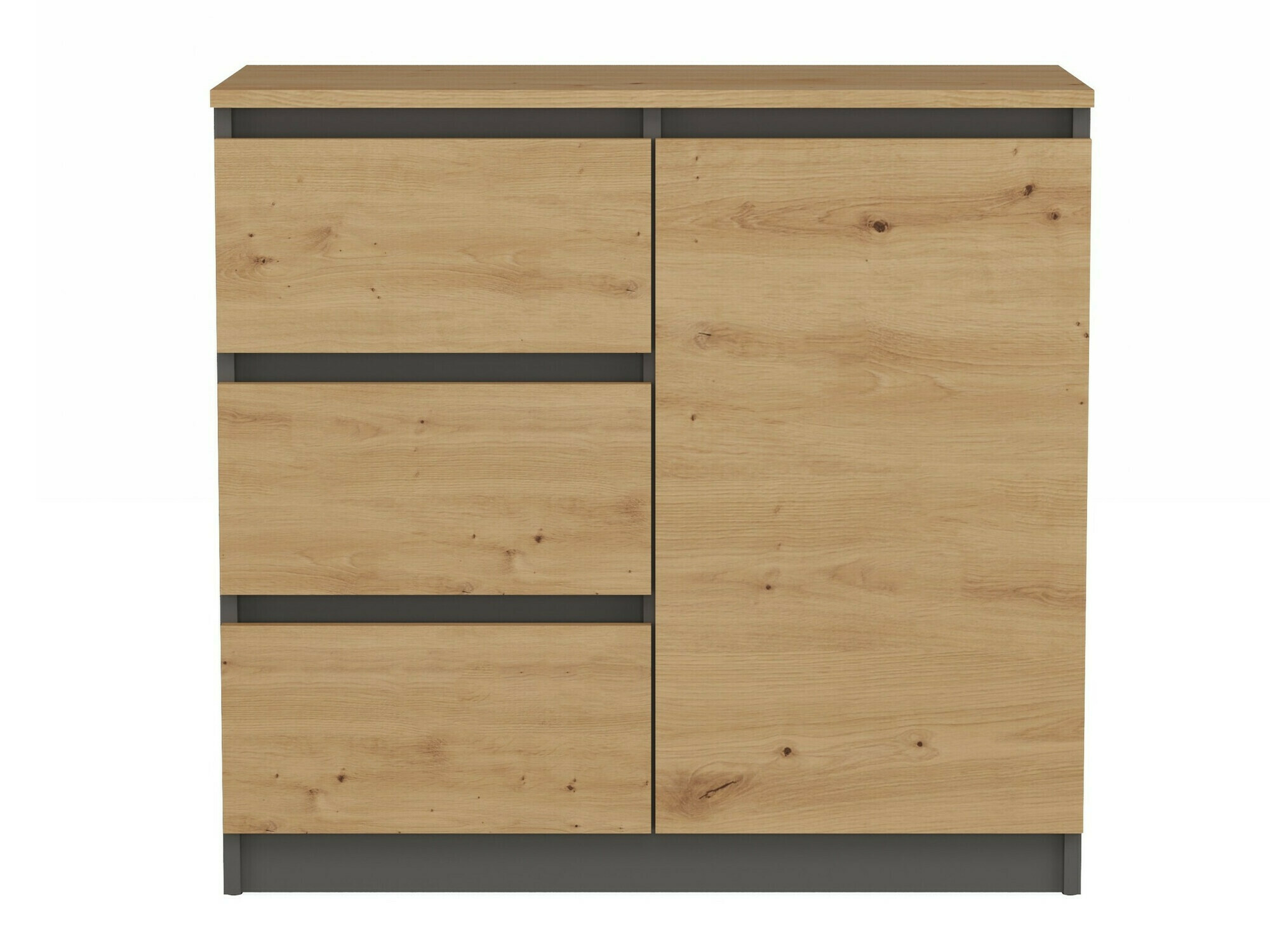 Kommode Elbvelu 109 (Antracit + Artisan eg)