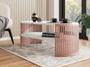 Sofabord Sordore 117 (Lyserød + Hvid marmor)
