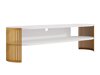 TV-bord Sordore 122 (Gylden + Hvid)