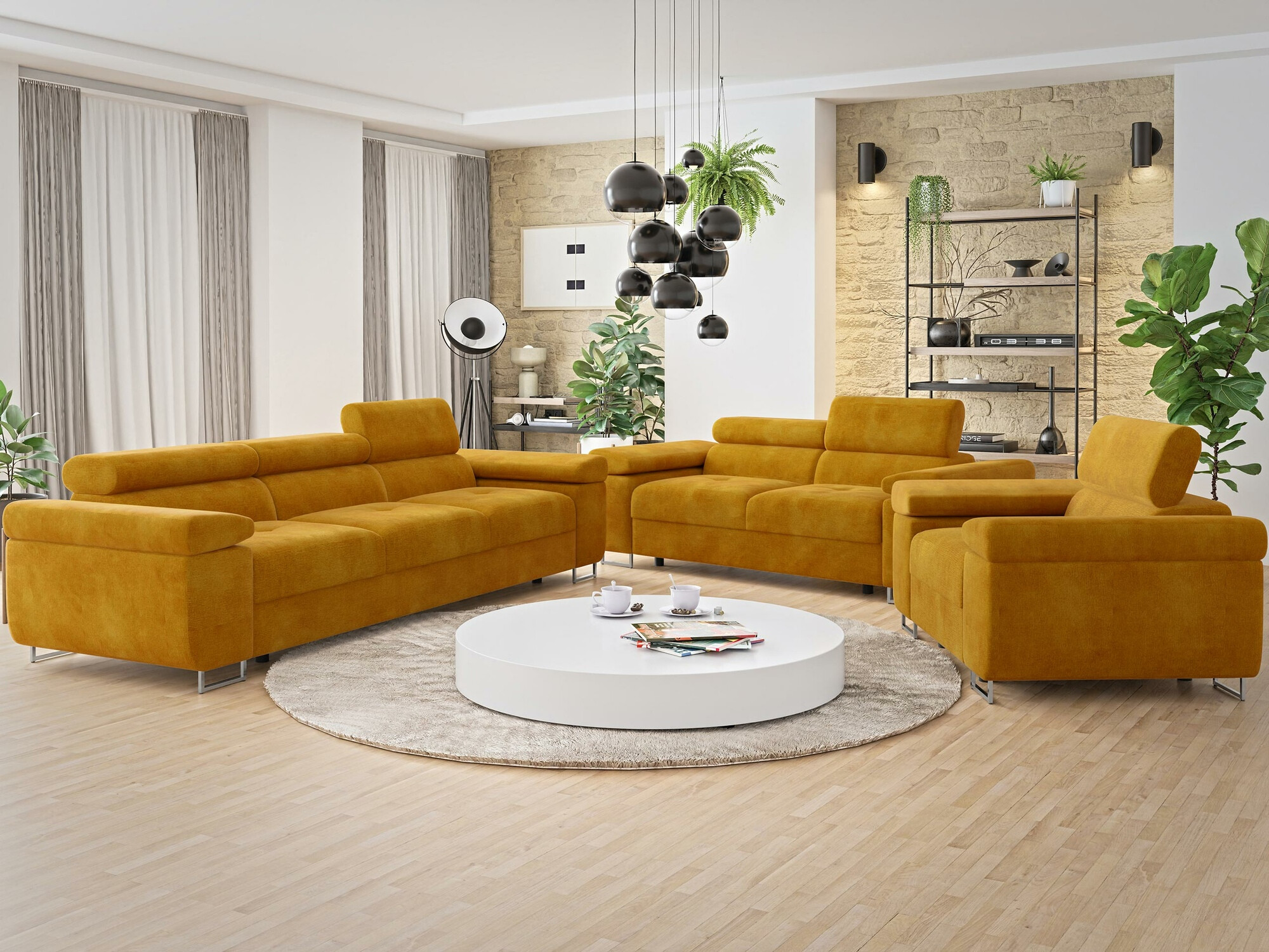 Sovesofa Comfivo Vinetum (Wave 05)