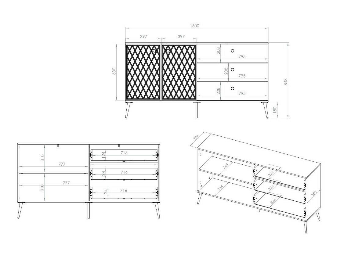 Stuemøbelsæt Madison 191