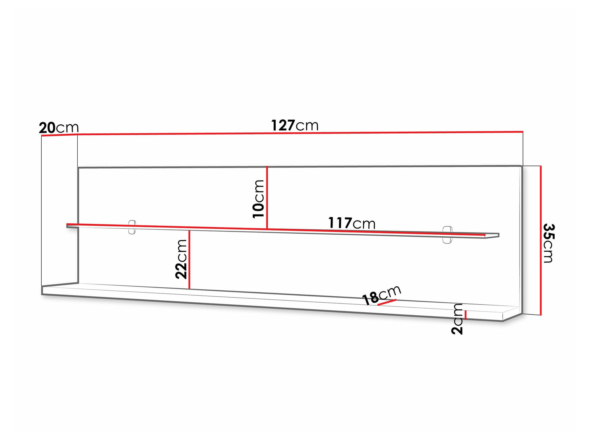 Vægreol Melsali 105