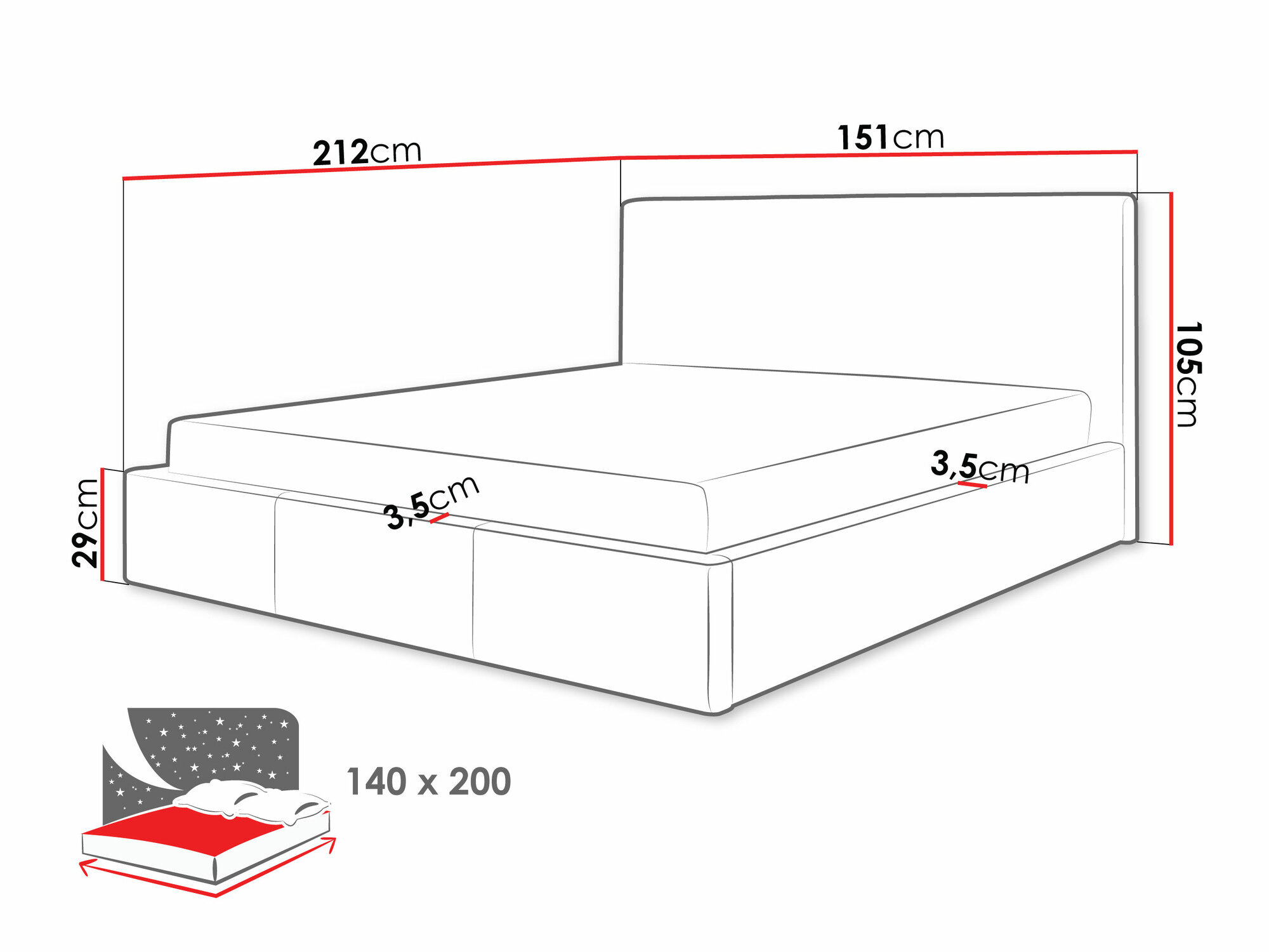 Seng ComfiDream 124 (Lars 90)
