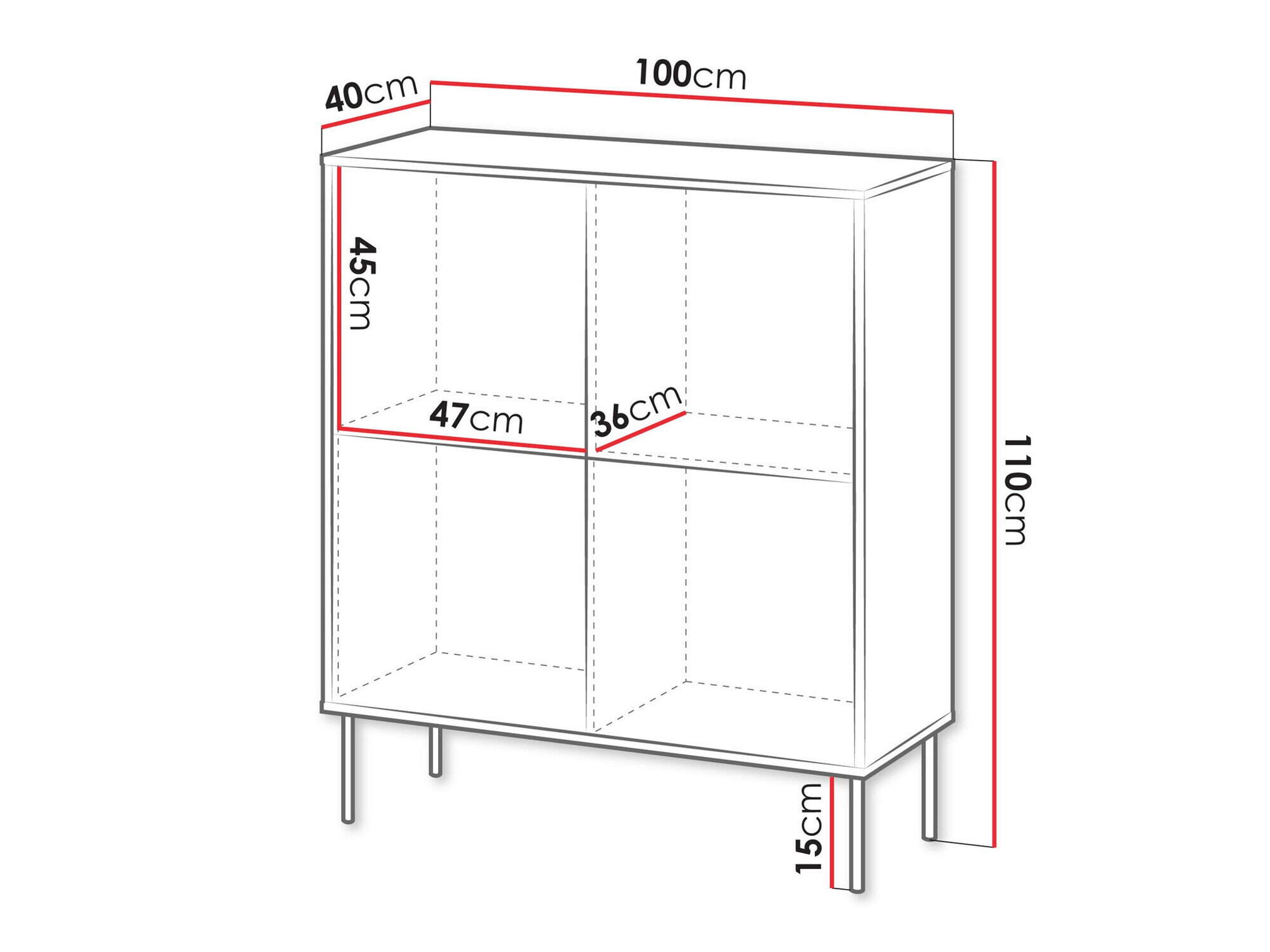 Skænk Tolete 101 (Beige)