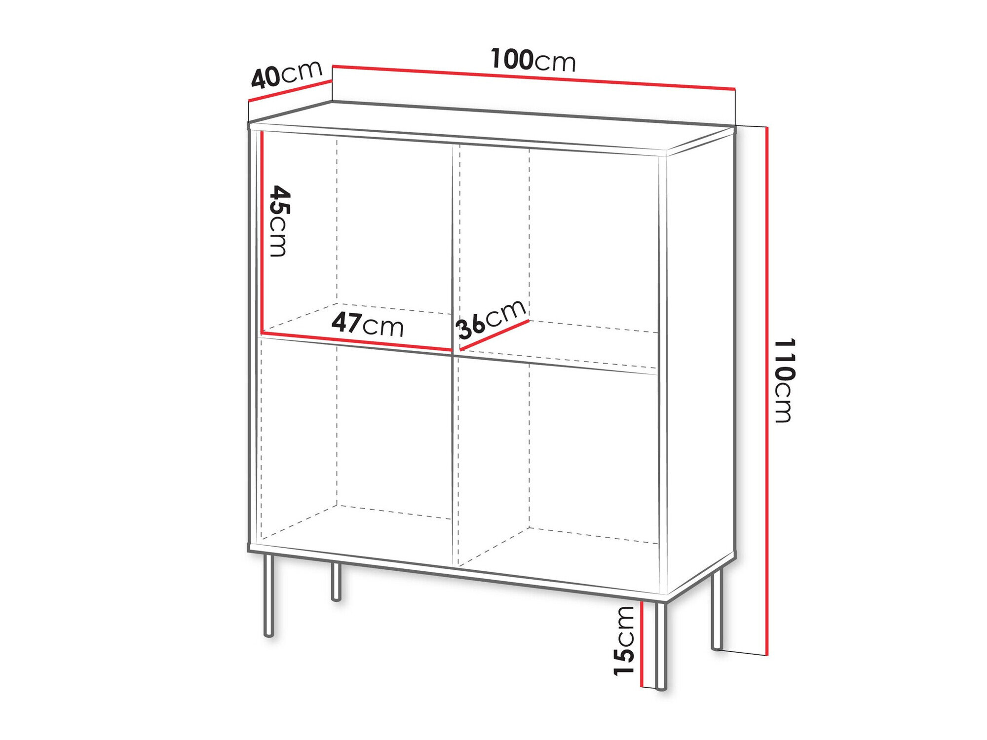 Skænk Tolete 101 (Grøn)