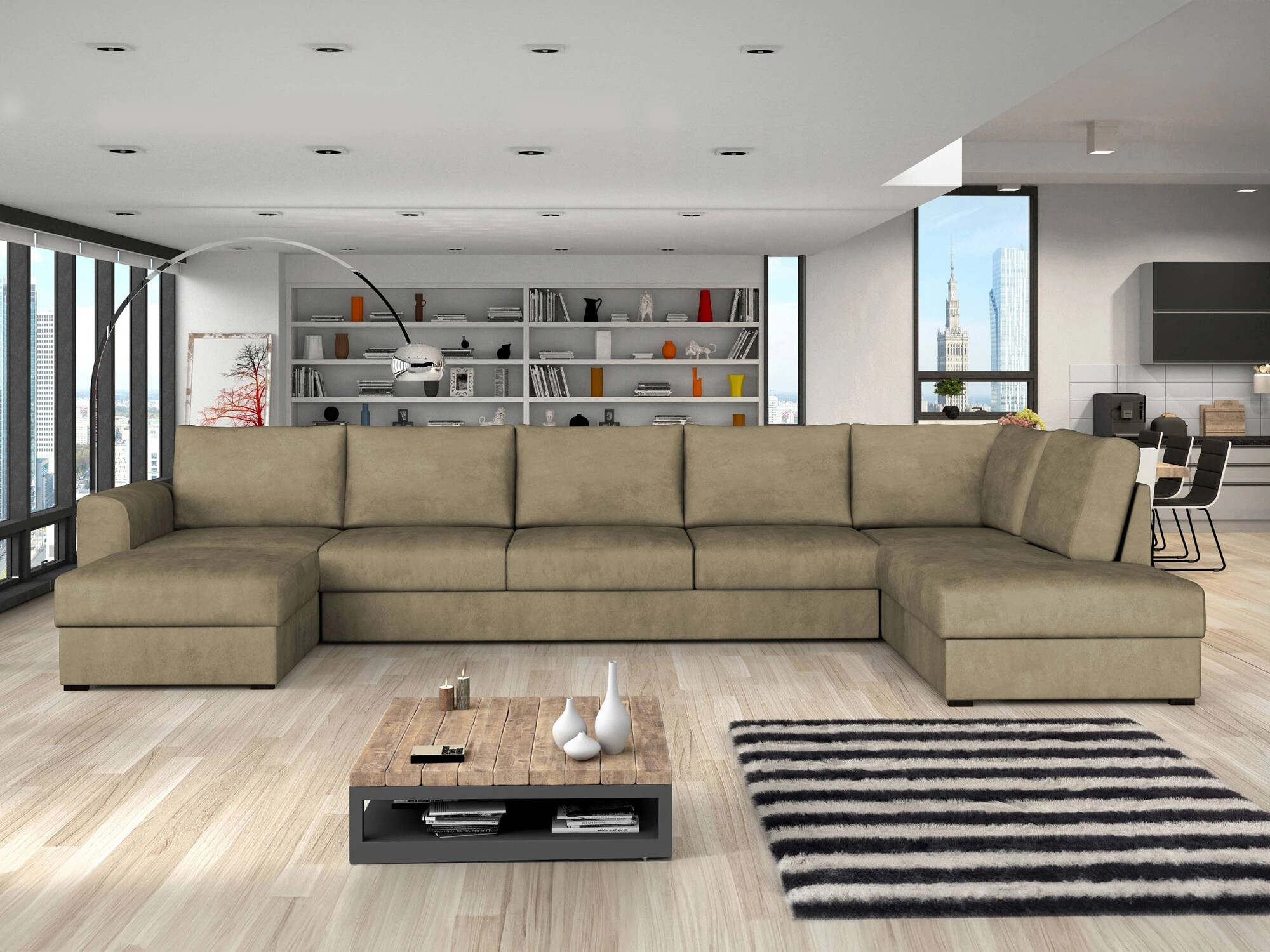 Hjørnesofa Comfivo 191 (Zetta 291)