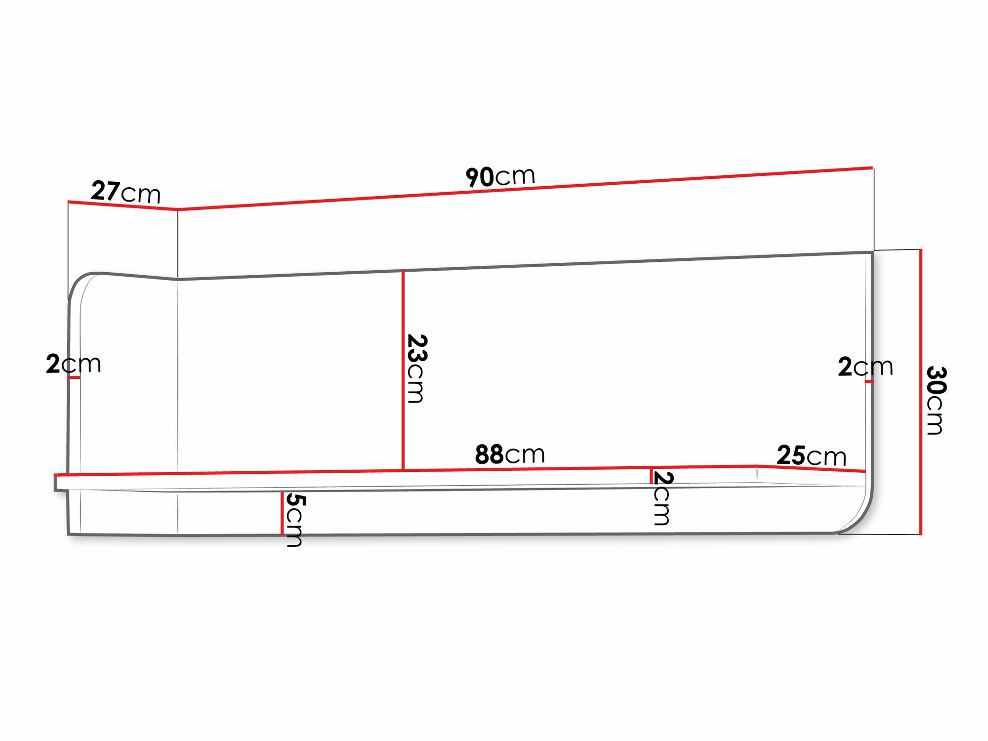 Vægreol Domcali 112
