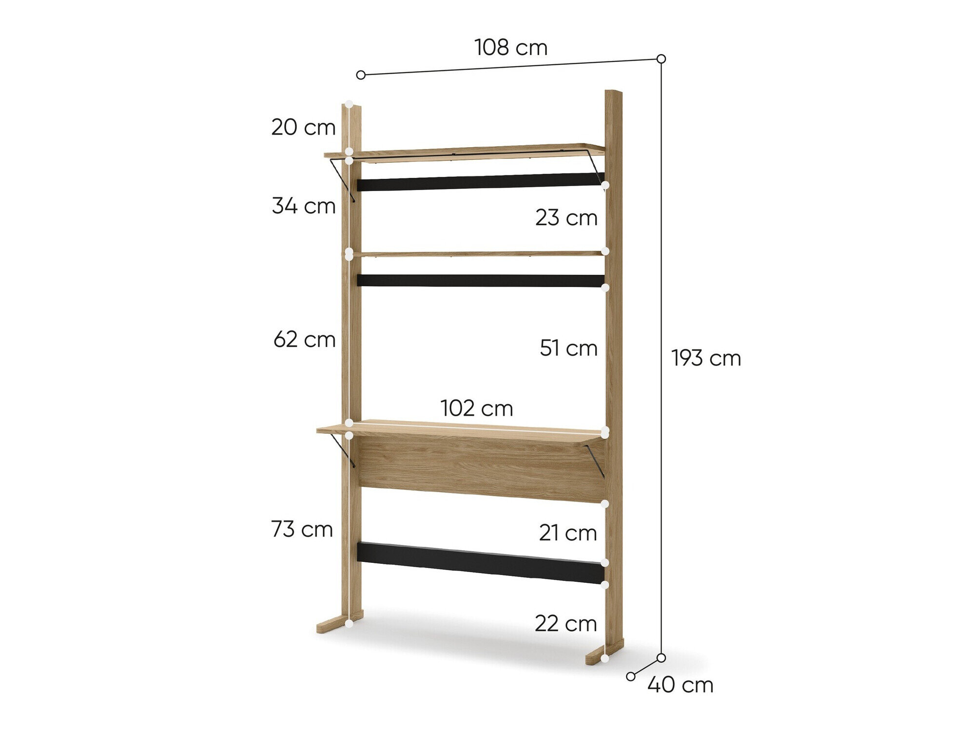 Skrivebord Feleliu 103