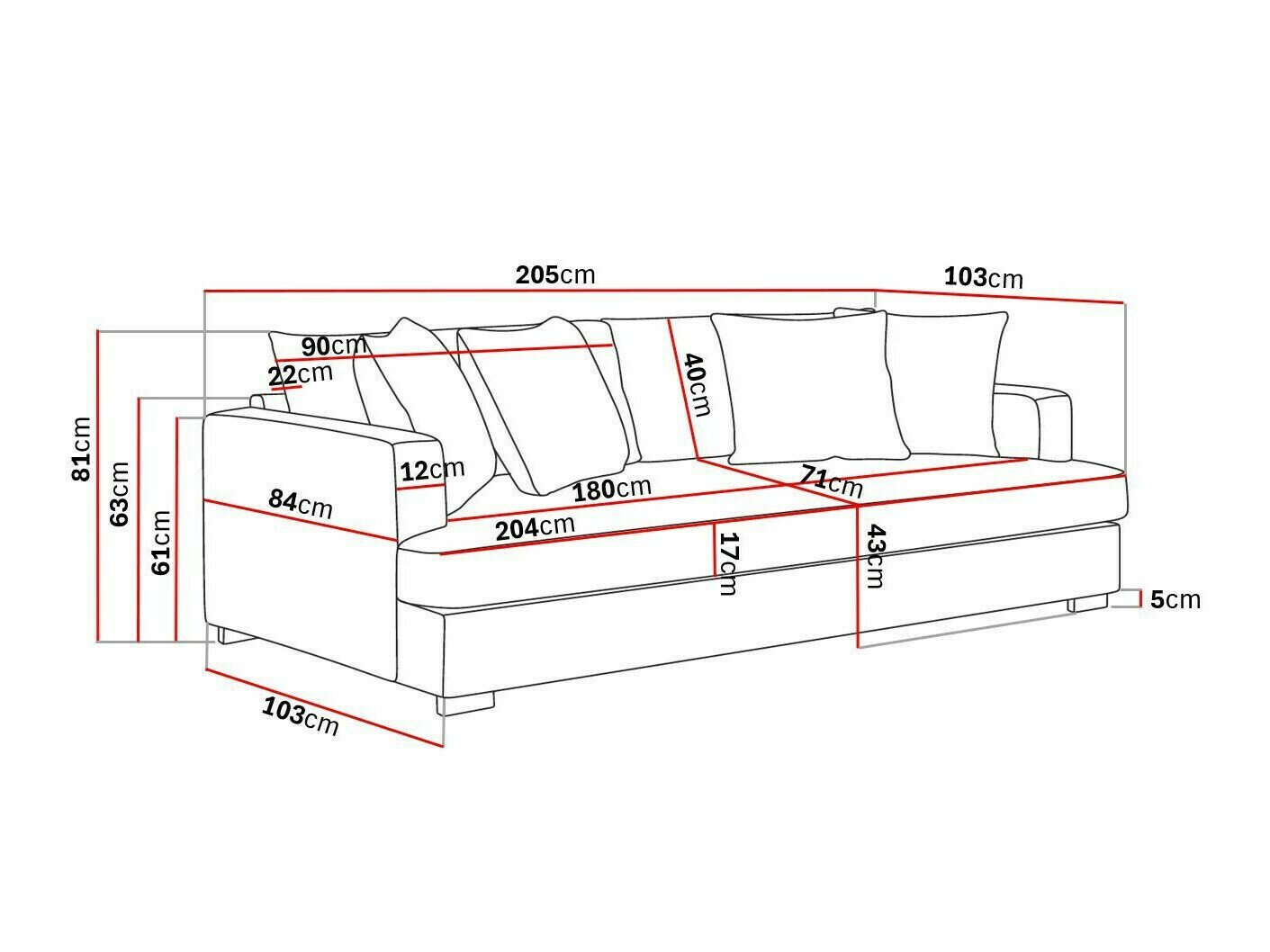 Sofa Tivsoe 101 (Today 03)