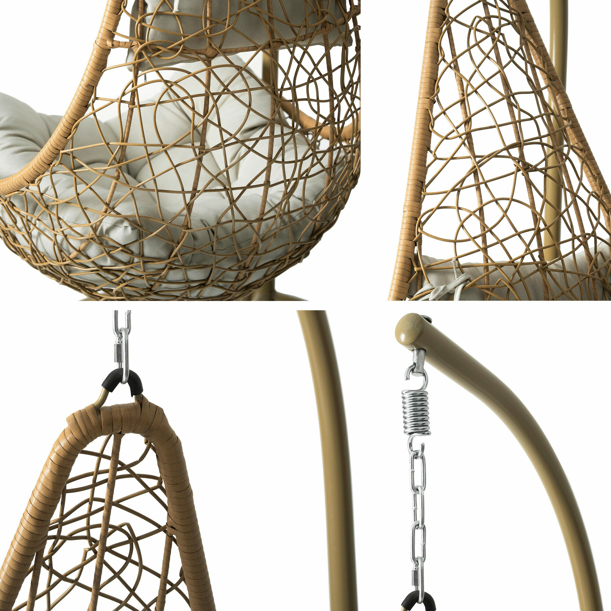 Hængestol Comfivo 313 (Brun + Beige)