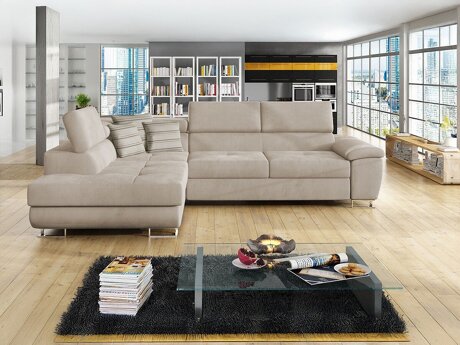 Hjørnesofa Comfivo 166 (Uttario Velvet 2979 + Senegal 825)