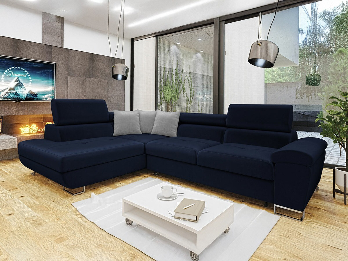 Hjørnesofa Comfivo Ruta II (Magic Velvet 2216 + Magic Velvet 2240)