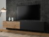 TV-bord Calveru 101 (Sort + Wotan eg)