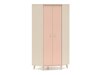 Hjørnegarderob Tortoli 100 (Lyserød)