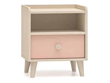 Sengebord Tortoli 108 (Lyserød)