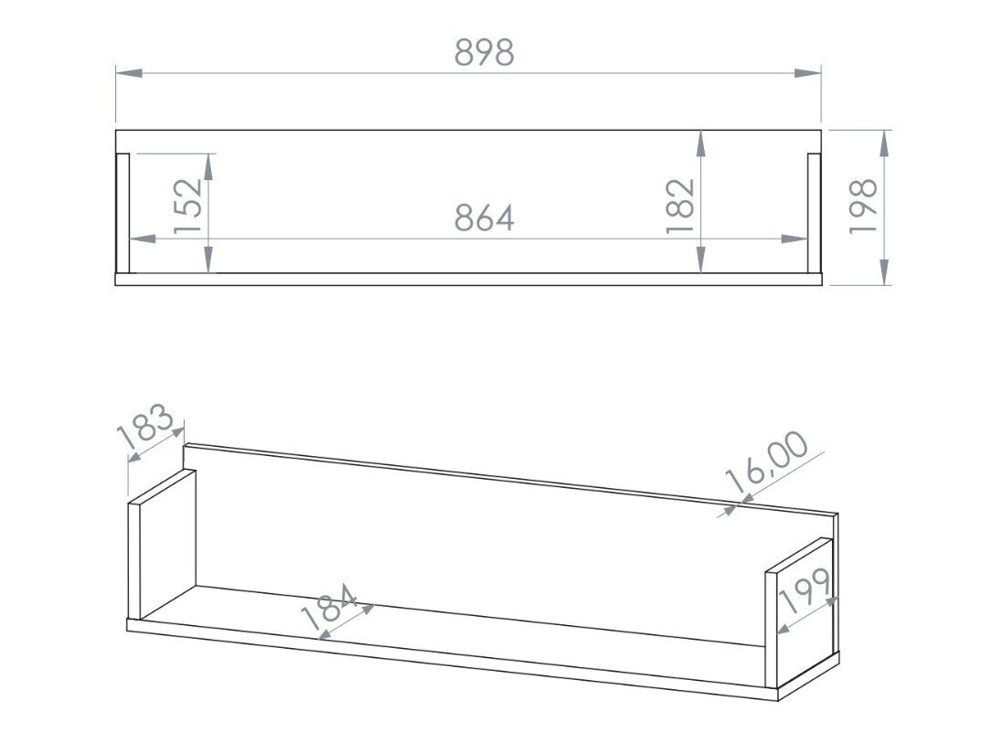 Vægreol Tortoli 109