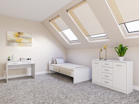 Soveværelsessæt Novsore 149 (Hvid)