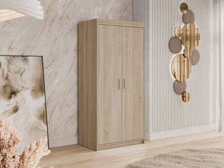 Garderobeskab Novduni 100 (Sonoma eg)