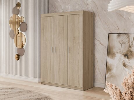 Garderobeskab Novduni 101 (Sonoma eg)