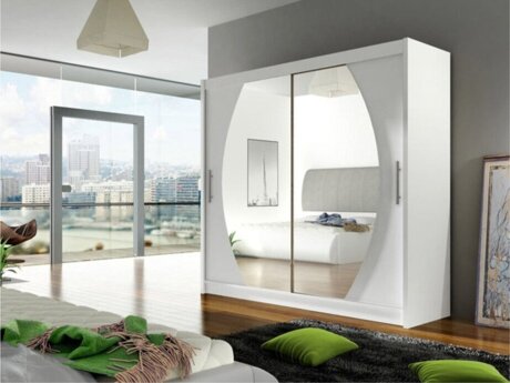 Garderobeskab Closico 102 (Hvid)