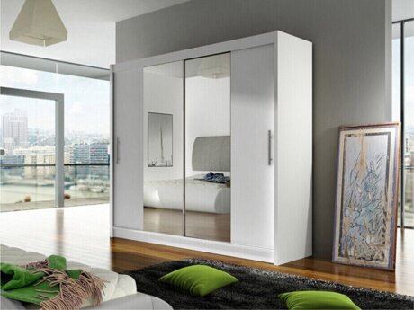 Garderobeskab Closico 123 (Hvid)