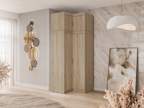 Hjørnegarderob Novduni 121 (Sonoma eg)