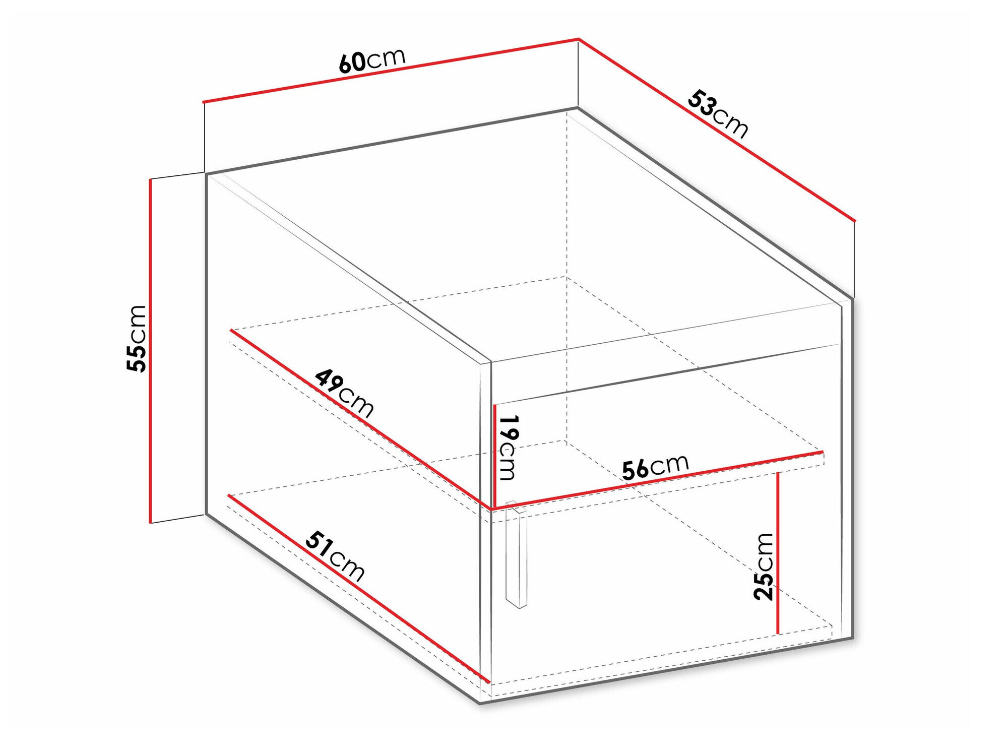 Skænk Novduni 117 (Hvid)