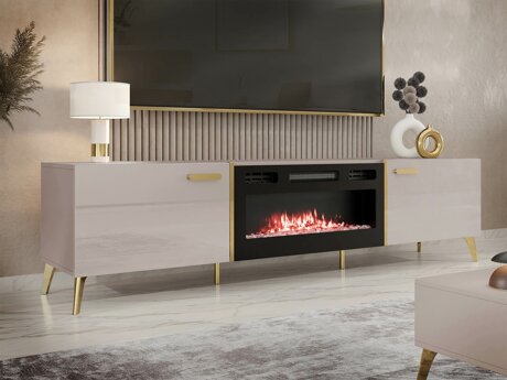 TV-bord Comfivo Teslomo 112 (Kashmir + Blank kashmir)