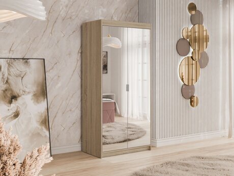 Garderobeskab Novduni 114 (Sonoma eg)