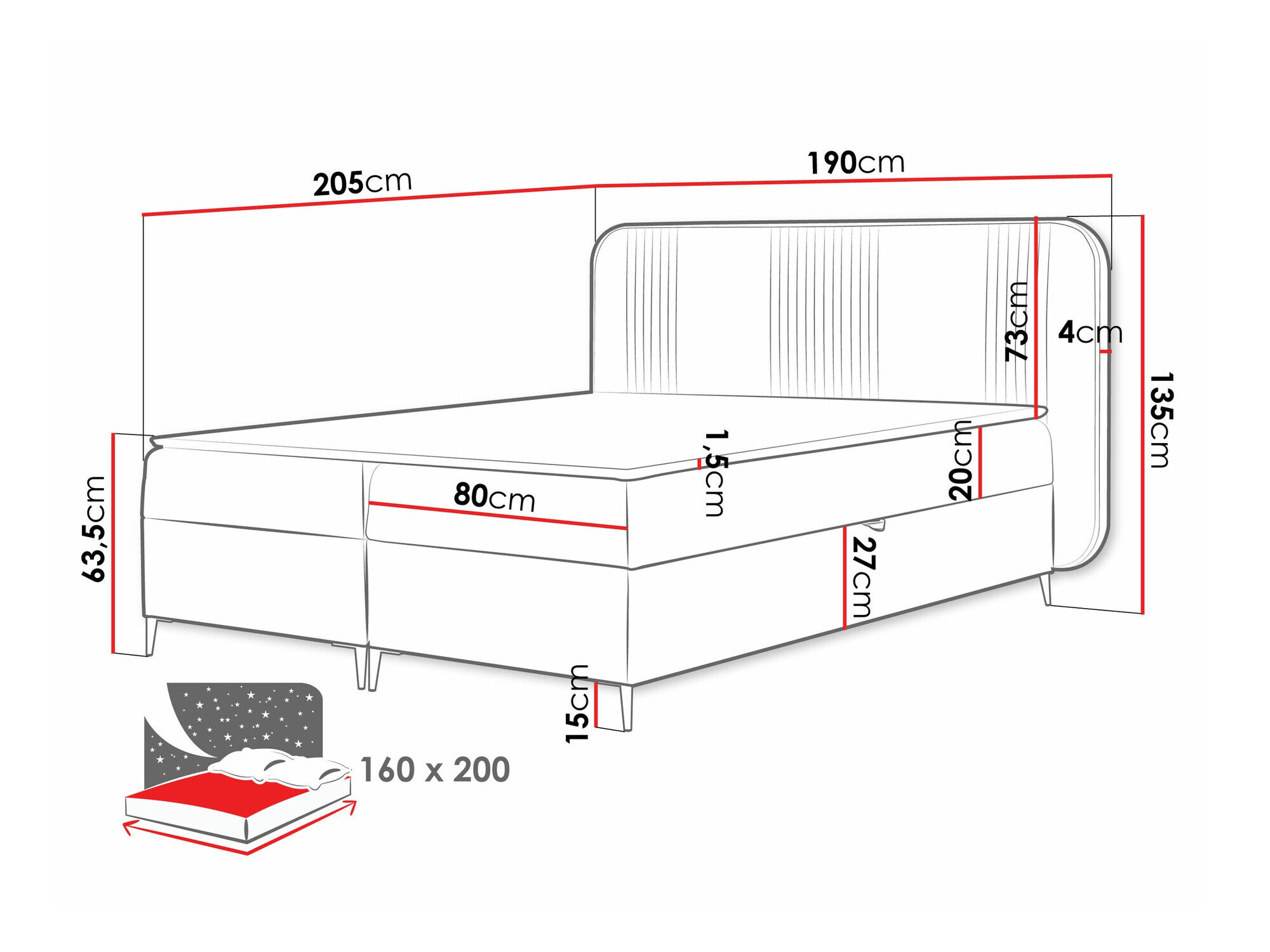 Kontinentalseng Baltimore 196 (Magic Velvet 2256)