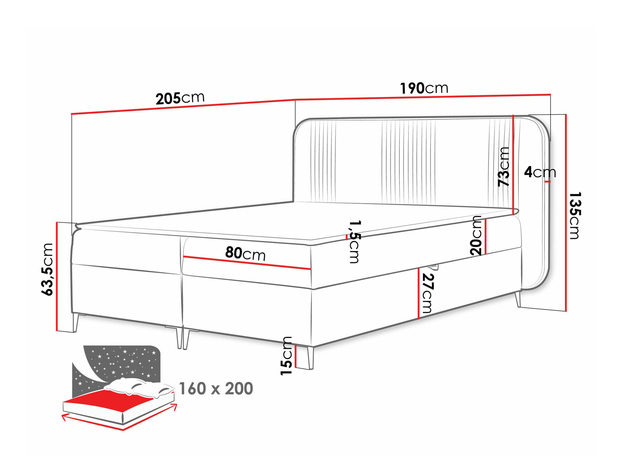 Kontinentalseng Baltimore 196 (Magic Velvet 2257)