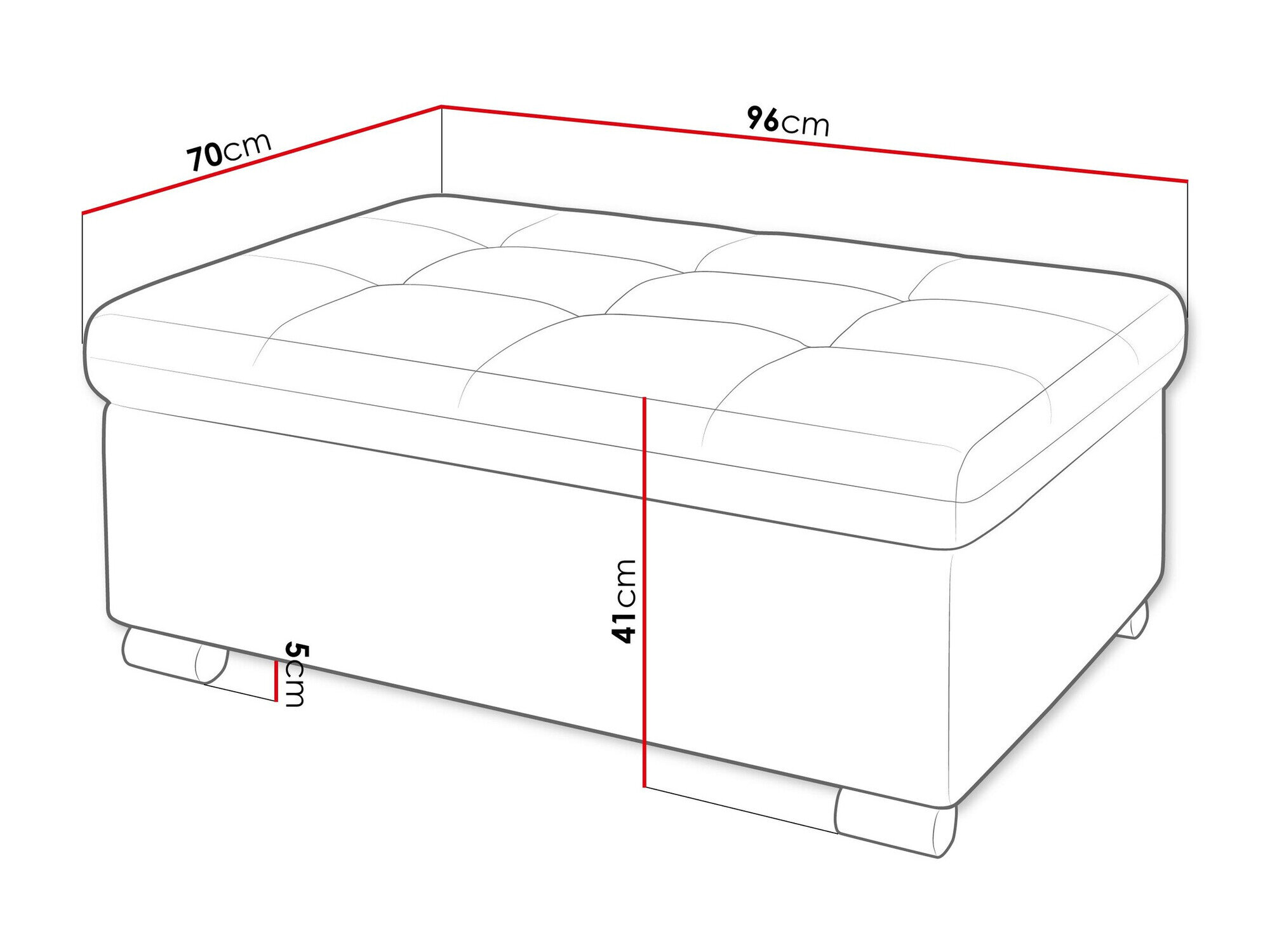 Polstret bænk Comfivo 118 (Clara 215.11)